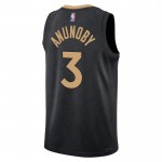 Maillot NBA Toronto Raptors OG Anunoby 3 Nike 2022-23 City Edition Noir Swingman - Homme